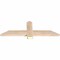 Ekena Millwork Eugene Smooth Timber Gable Bracket, Douglas Fir, 36"W x 12"H x 1 1/2"D x 3 1/2"F, 8/12 Pitch GBW036X12X0204EUG00SDF - alternate 4